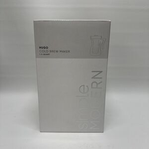 Hugo Cold Brew Coffee Maker | Airtight Pitcher with Fine Mesh Filter | Iced